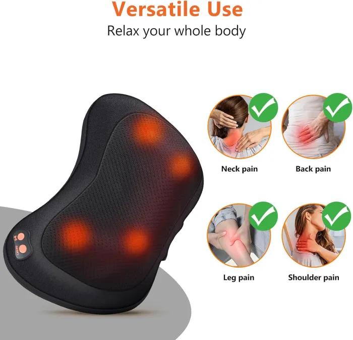 Masajeador Shiatsu para Cuello y Espalda 2
