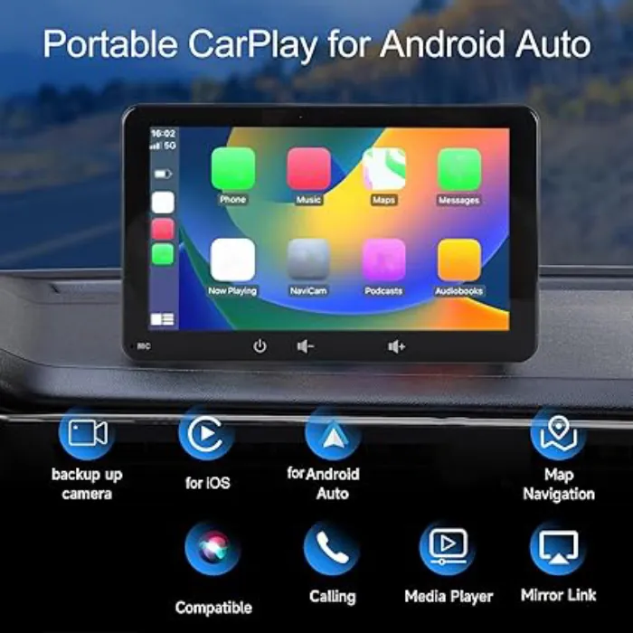Pantalla Multimedia para Vehículos 7 pulg 2