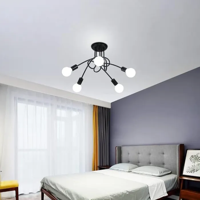 Lámpara de Techo Moderna 5 Luces 2