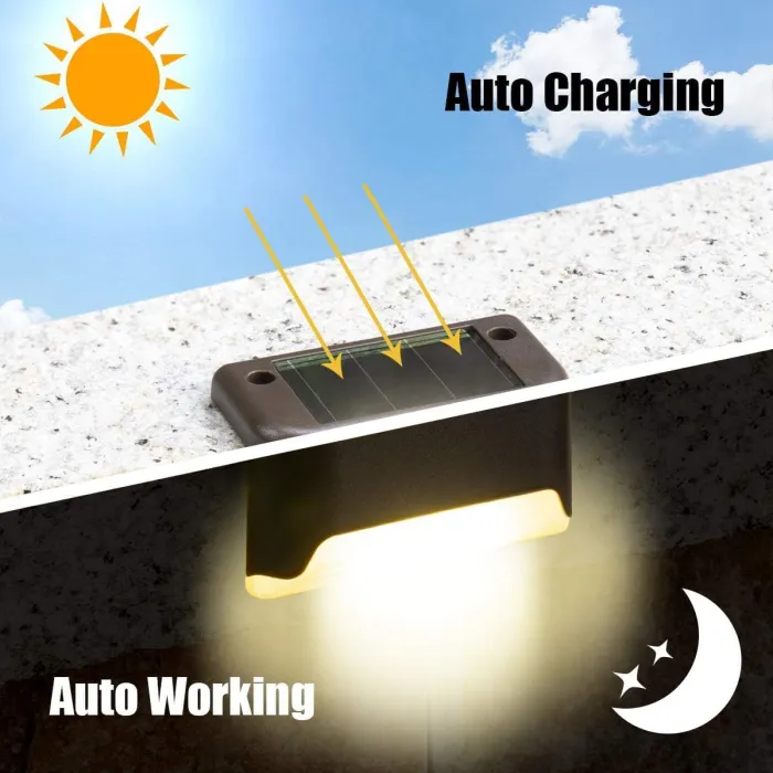 Luz Solar LED con Carga Automática