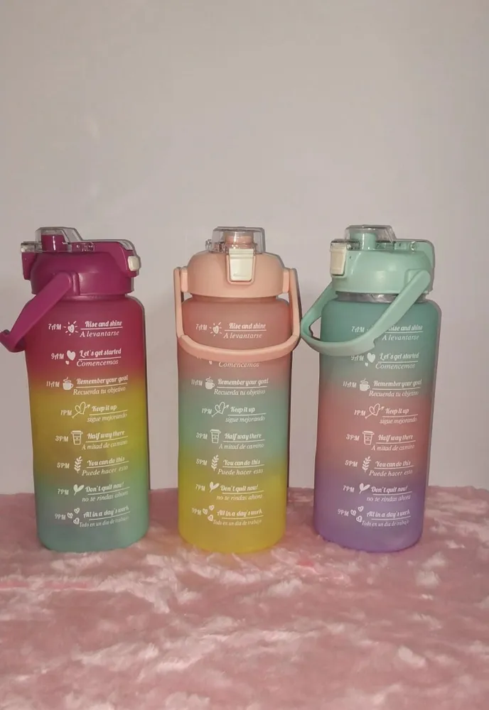 Set botella motivacional x 3 2