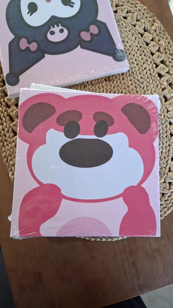Set cuadro para crear con pompones 