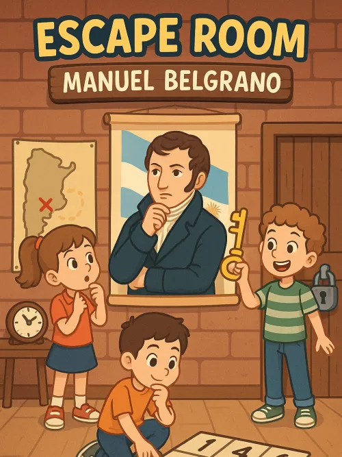 Escape room sobre Manuel Belgrano 