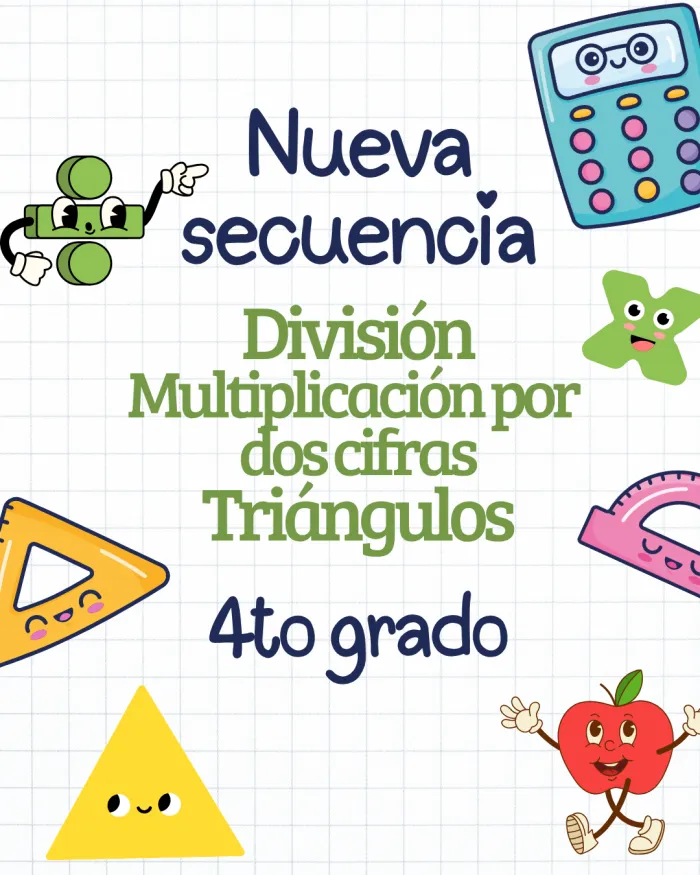 Secuencia: División, multiplicación y triángulos 