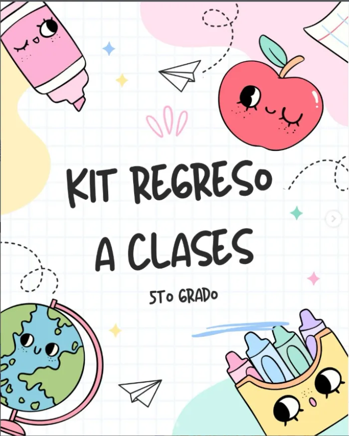 KIT COMIENZO DE CLASES 5TO GRADO MATEMÁTICA