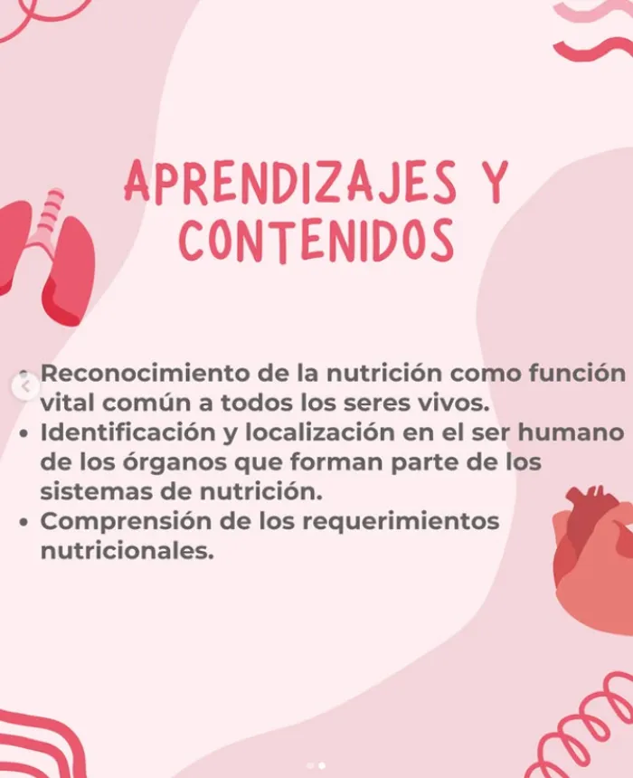Secuencia: La función de nutrición 5to 2