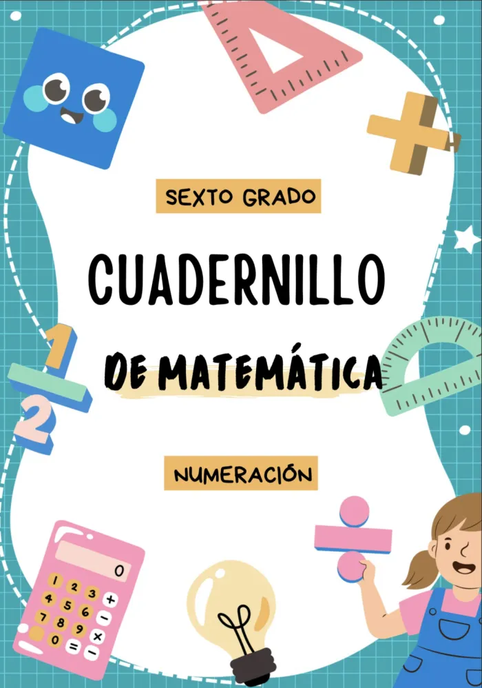 Cuadernillo numeración SEXTO GRADO 