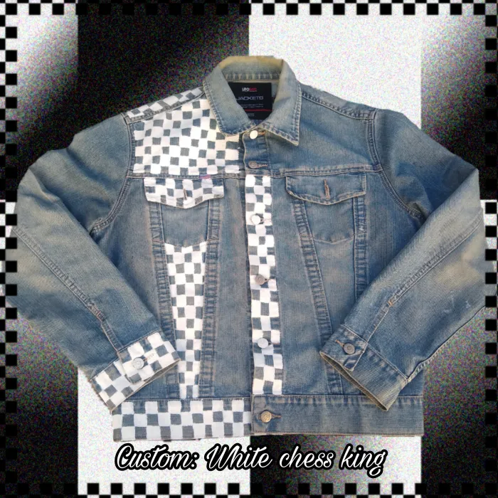 Custom: White Chess King
