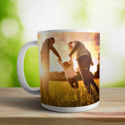 Taza de cerámica personalizada con fotos y textos 2