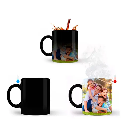 Taza mágica personalizada con foto