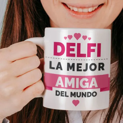 Taza mágica personalizada con foto 3