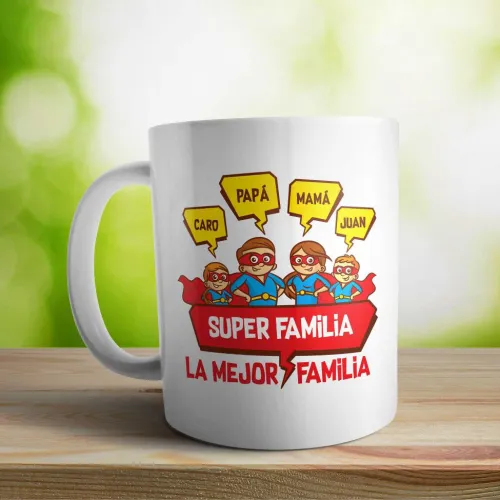 Taza plástico personalizada con foto