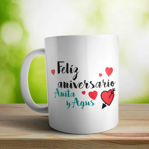 Taza plástico personalizada con foto 2