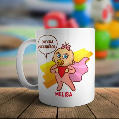 Taza plástico personalizada con foto 4