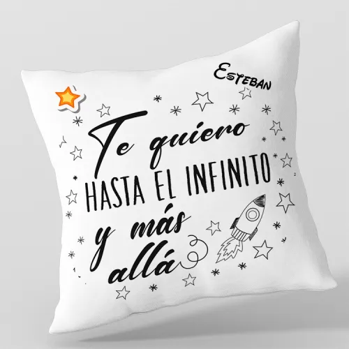 Almohadón 36x36 personalizado con foto 2