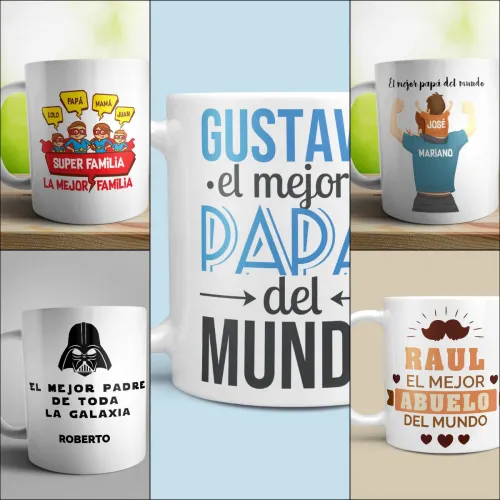 Plantillas para tazas día del padre