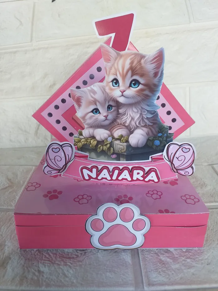 Topper de torta con luz