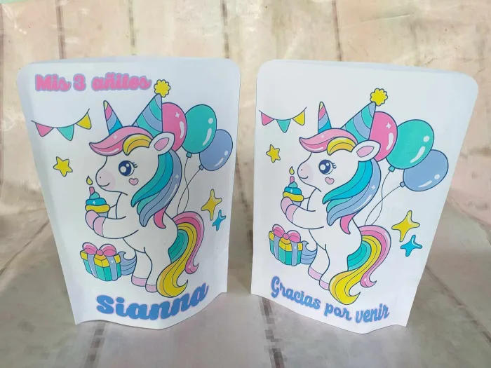 Bolsitas  golosineras doypacks personalizadas 