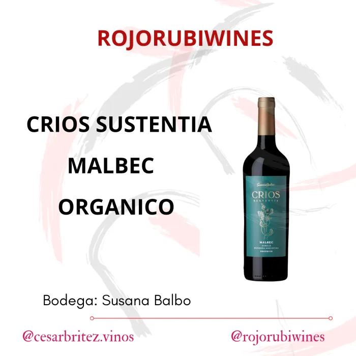 CRIOS SUSTENTIA MALBEC ORGANICO