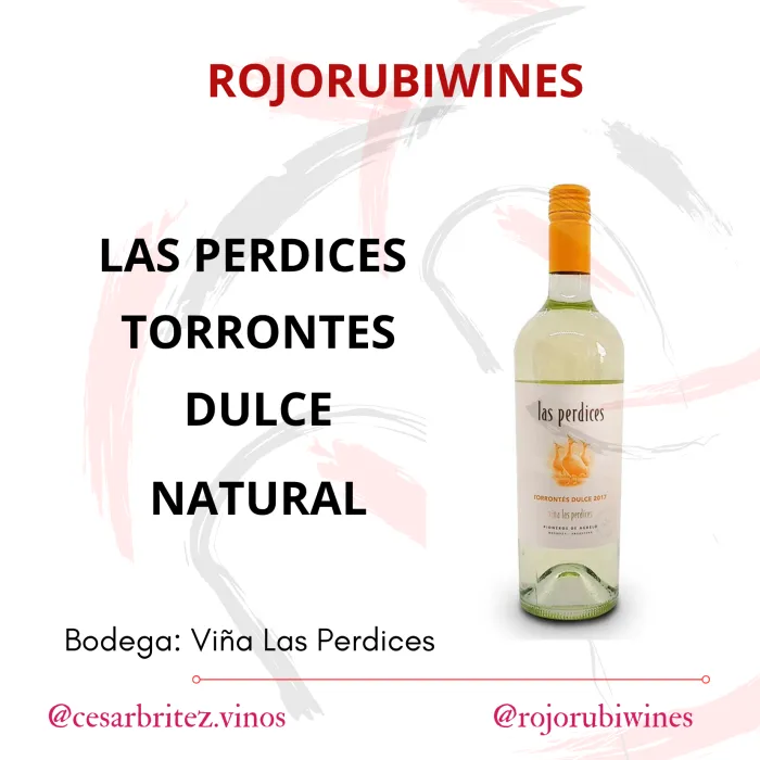 LAS PERDICES TORRONTES DULCE NATURAL