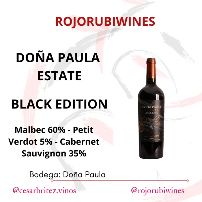 DOÑA PAULA ESTATE BLACK EDITION