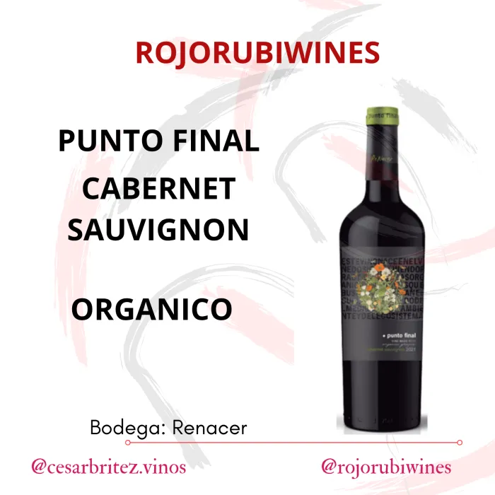 PUNTO FINAL CABERNET SAUVIGNON ORGANICO 