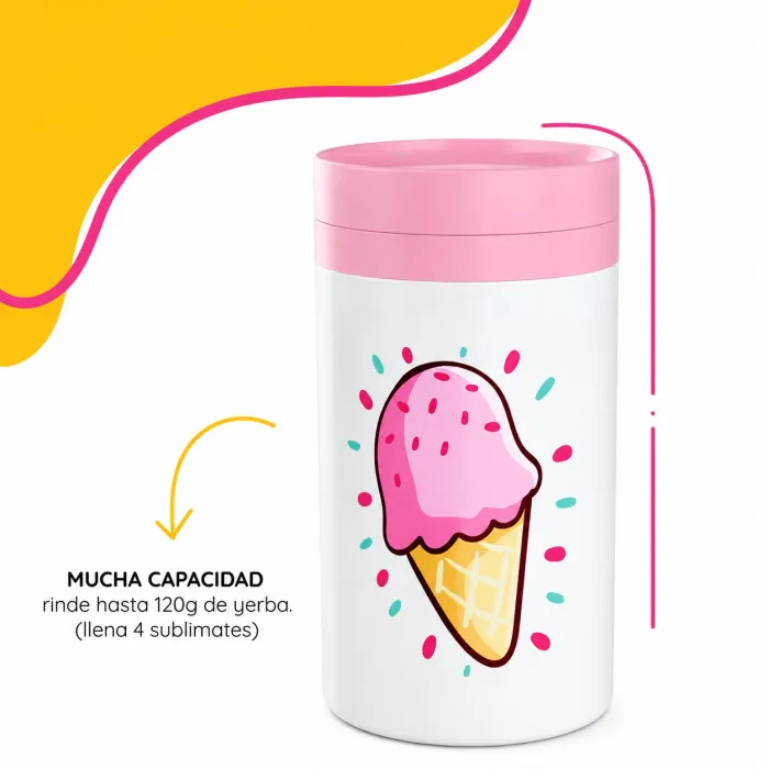 Yerbero y azucarero personalizado 2