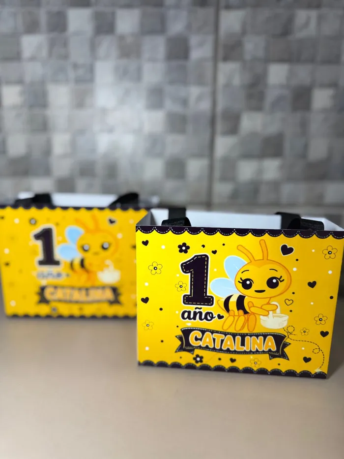 Plantilla Bolsita chica editable en canva