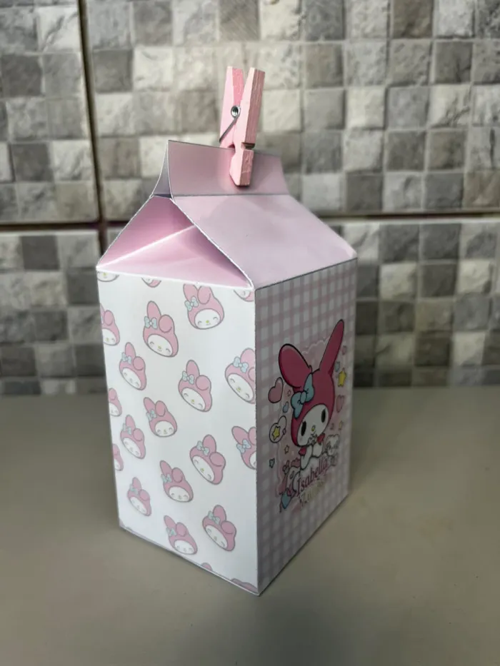 Plantilla Milk Box chiquita editable en canva 2