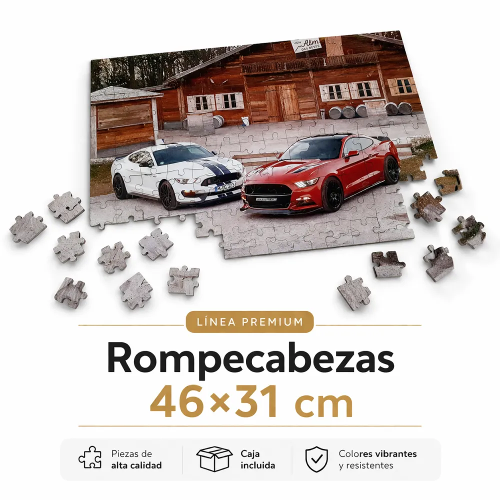 Rompecabezas 46cm x 31cm Línea Premium