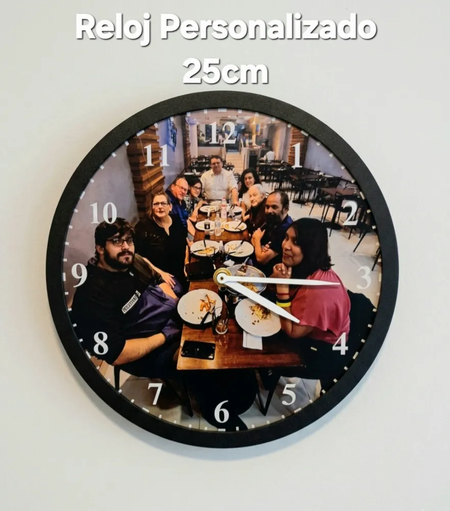 RELOJ Pared Personalizado