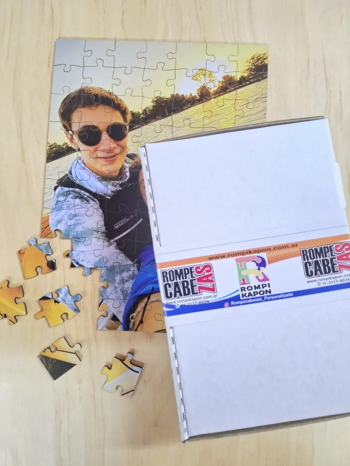 Rompecabezas 23x31 Con 70 piezas caja tradicional 