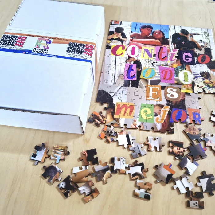 Rompecabezas 23x31 Con 140 piezas caja tradicional 2