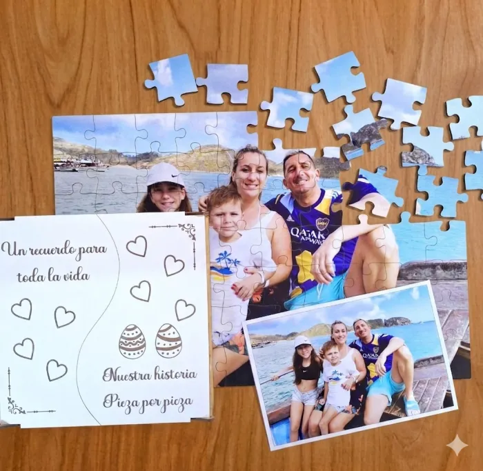 Rompecabezas 46x31 Con 252 piezas caja madera 