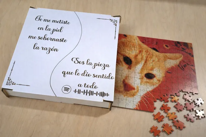 Rompecabezas 23x31 Con 252 piezas caja madera