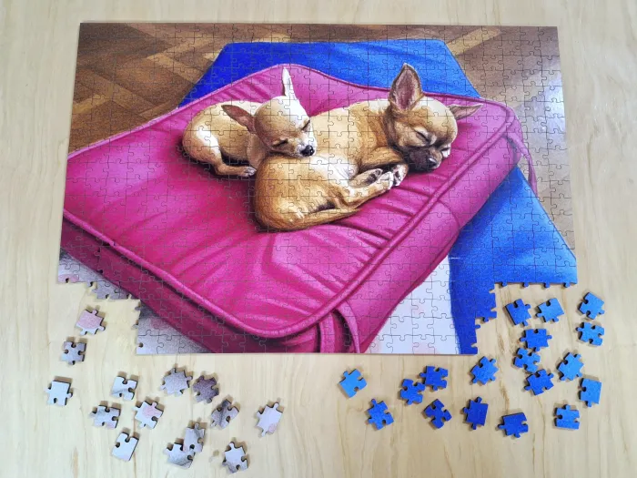 Rompecabezas 46x31 Con 500 piezas caja tradicional 2