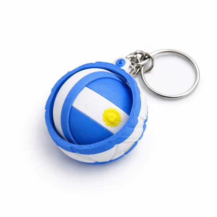 Llavero Argentina Campeón 3D 2