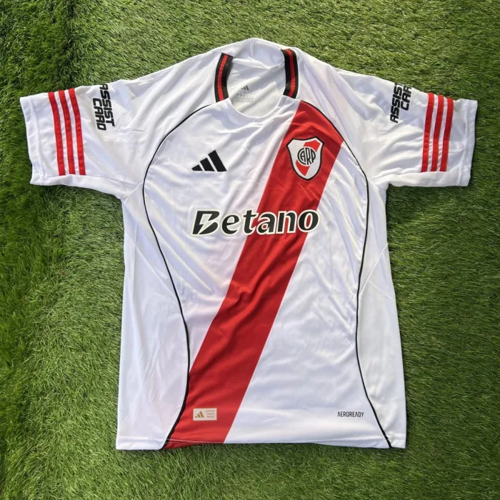 CAMISETA RIVER PLATE 2025 / CON PUBLICIDAD 