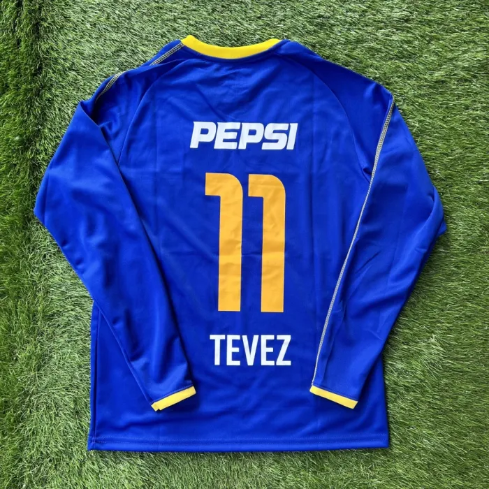 CAMISETA RETRO BOCA - TEVEZ 2003 MANGA LARGA