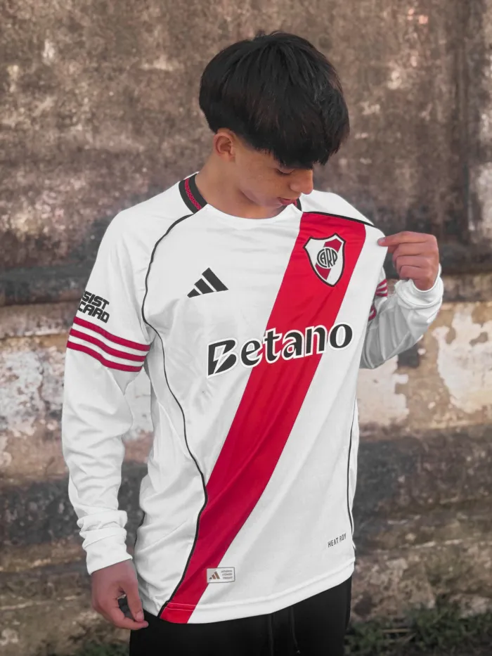 CAMISETA - RIVER 2025/26 - TITULAR MANGA LARGA