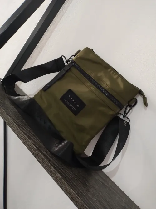 Morral verde militar Amayra 