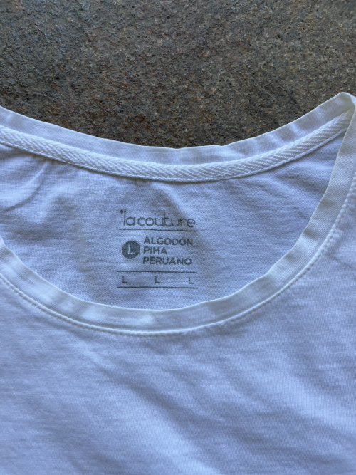 Remera blanca (LA COUTRE) 2
