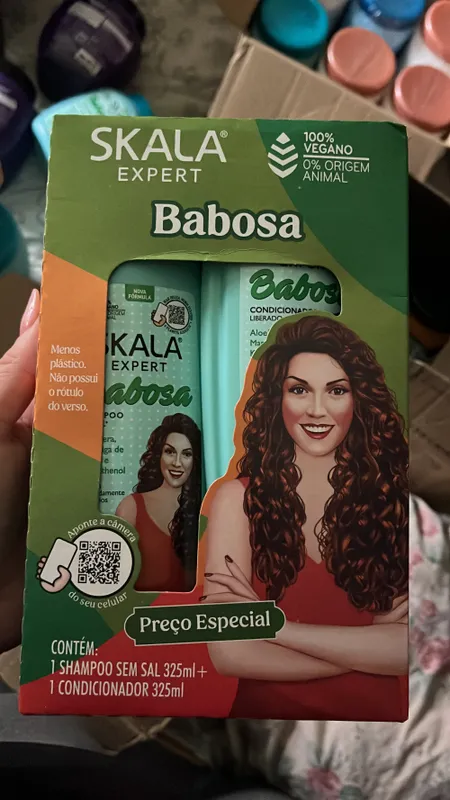 Shampoo y acondicionador Babosa