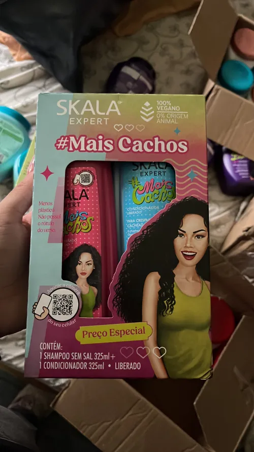Shampoo Mais cachos 