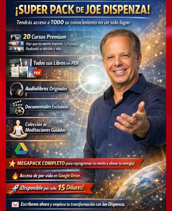 SUPER PACK DE JOE DISPENZA