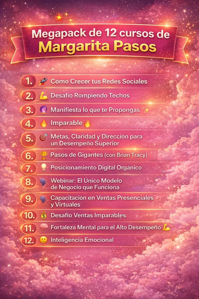 MEGAPACK DE MARGARITA PASOS 2