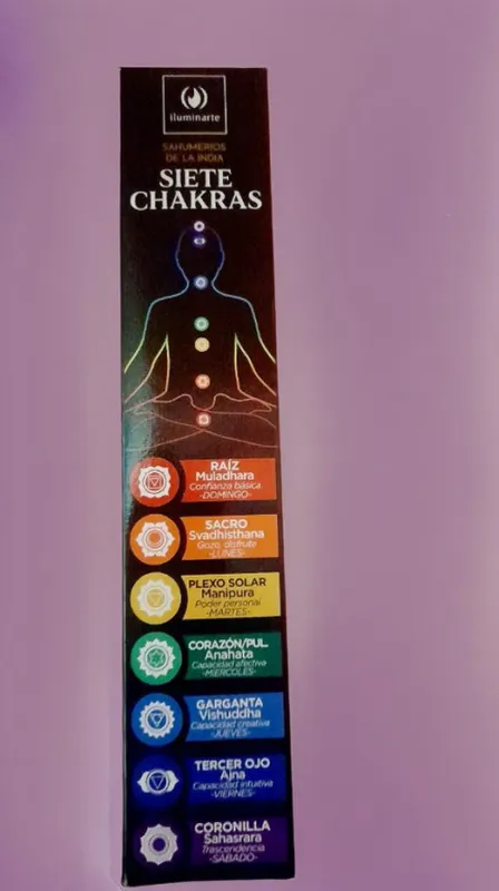 Sahumerio 7 Chakras