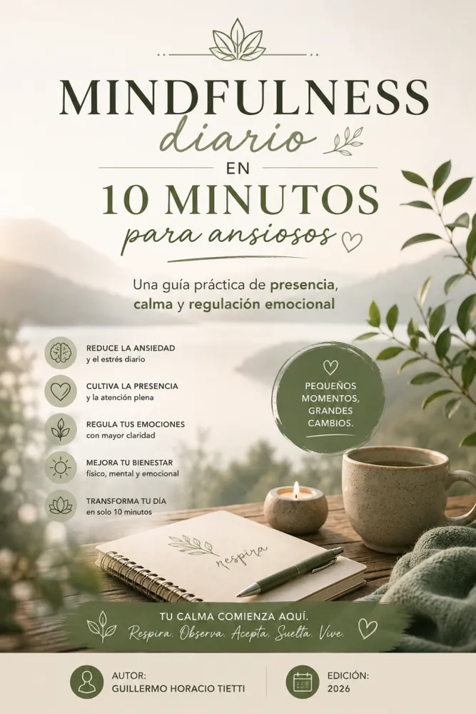 Mindfulness diario en 10 minutos para ansiosos