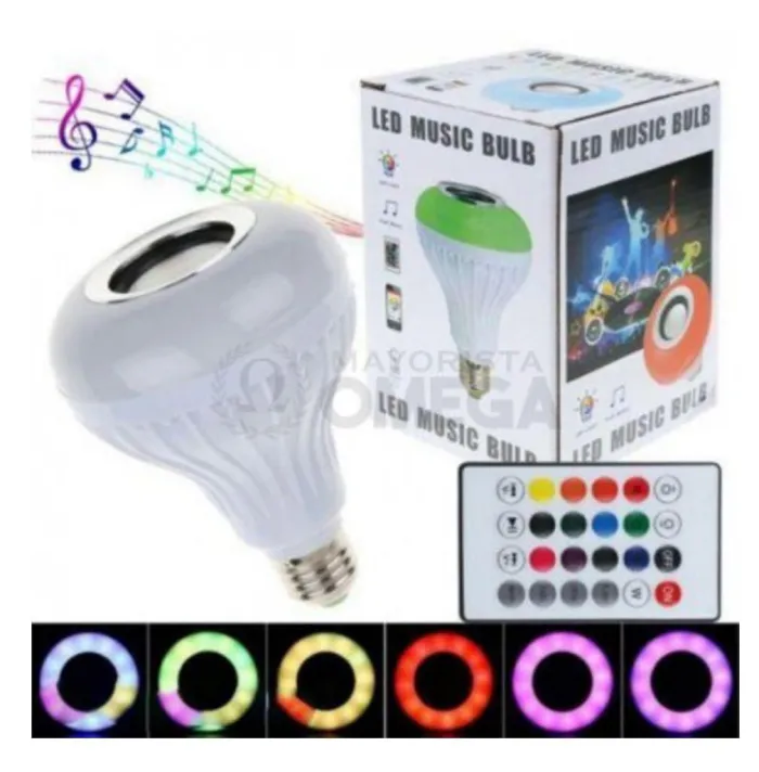 Foco led con parlante