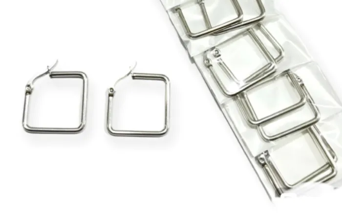 Aritos de acero quirurgico